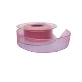 Tahtakale Toptancıları 2.5 cm 20 m Pembe Şifon Kurdele
