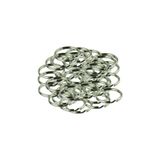 Tahtakale Toptancıları Anahtarlık Halkası Metal 2.2 Cm (1000 Adet) Gümüş