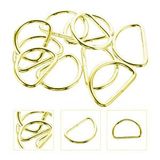 tahtakale toptancıları Anahtarlık Montaj Halkası D Çanta Bağlantı Halkası 24x16 Mm (1000 Adet) Gold Altın