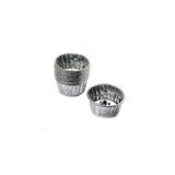 Tahtakale Toptancıları Cupcake Kalıbı Büyük Boy 62 * 40 Sufle-Muffin Kek Kalıbı (50 Adet) Gümüş