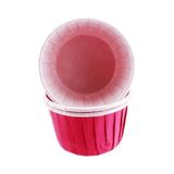 Tahtakale Toptancıları Cupcake Kalıbı Büyük Boy Düz Renk 62 * 40 mm 50 Adet Fuşya