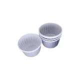 Tahtakale Toptancıları Cupcake Kalıbı Büyük Boy Düz Renk 62 * 40 Mm (50 Adet) Gri