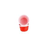 Tahtakale Toptancıları Cupcake Kalıbı Büyük Boy Düz Renk 62 * 40 Mm (50 Adet) Kırmızı