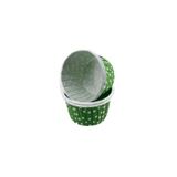 Tahtakale Toptancıları Cupcake Kalıbı Küçük Boy 44 * 35 Mm (50 Adet) Puantiyeli Yeşil