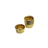 Tahtakale Toptancıları Cupcake Kalıbı Küçük Boy 44 * 35 Sufle-Muffin Kek Kalıbı (24 Adet) Altın