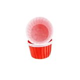 tahtakale toptancıları Cupcake Kalıbı Küçük Boy Düz Renk 44x35 Mm (100 Adet) Kırmızı
