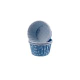 Tahtakale Toptancıları Cupcake Kalıbı Minik Boy 38 * 30 Mm (50 Adet) Puantiyeli Mavi