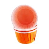 Tahtakale Toptancıları Cupcake Kalıbı Minik Boy Düz Renk 38 * 30 Mm (50 Adet) Turuncu