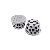 Tahtakale Toptancıları Cupcake Kalıbı Orta Boy 50 * 39 Mm (50 Adet) Puantiyeli Beyaz