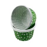 Tahtakale Toptancıları Cupcake Kalıbı Orta Boy 50 * 39 Mm (50 Adet) Puantiyeli Yeşil