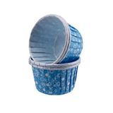 Tahtakale Toptancıları Cupcake Kalıbı Orta Boy 50 * 39 Mm KAR DESENLİ (50 Adet) Kar Desenli Mavi