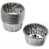Tahtakale Toptancıları Cupcake Kalıbı Orta Boy 50 * 39 Sufle-Muffin Kek Kalıbı (24 Adet) Güm� - Çok Renkli - 1 lt