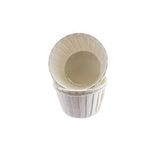 Tahtakale Toptancıları Cupcake Kalıbı Orta Boy Düz Renk 50 * 39 Mm (100 Adet) Beyaz