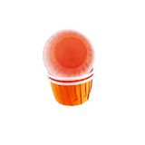 Tahtakale Toptancıları Cupcake Kalıbı Orta Boy Düz Renk 50 * 39 Mm (100 Adet) Turuncu