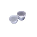 Tahtakale Toptancıları Cupcake Kalıbı Orta Boy Düz Renk 50 * 39 Mm (50 Adet) Gri
