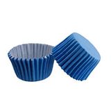 Tahtakale Toptancıları Cupcake Kalıbı Pet Kapsül Kek Kalıbı 48x34 Mm (100 Adet) Mavi