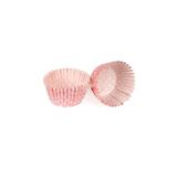 Tahtakale Toptancıları Cupcake Kalıbı Pet Kapsül Kek Kalıbı 48x34 Mm (100 Adet) Puantiyeli Pembe