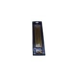 Tahtakale Toptancıları Doğum Günü Pasta Mumu Uzun Boy 18 CM (6 Adet) Gold