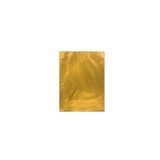 Tahtakale Toptancıları Hediye Paketi İçin Metalize Yapışkanlı Poşet 25X35 CM - 100 Adet Altın