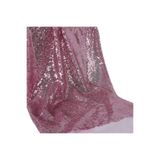 Tahtakale Toptancıları Ilayda Kına Payet Pullu Kumaş Parti Masa Örtüsü 100 X 140 Cm Pembe