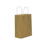tahtakale toptancıları Kağıt Hediye Çantası Düz Renk Battal Boy 31x41 Cm (25 Adet) Kraft Kahverengi