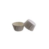Tahtakale Toptancıları Kek Kalıbı Pet Kapsül 52x45 mm Kağıt Cupcake Kalıbı (100 Adet) Beyaz