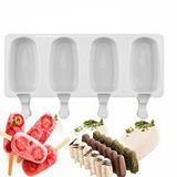 tahtakale toptancıları Magnum Silikon Kalıp Dondurma Tatlı Meybuz 4 Lü Büyük Boy