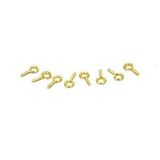 tahtakale toptancıları Metal Takı Ve Obje Halkası Vidalı 1 Cm (100 Adet) Altın