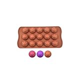 Tahtakale Toptancıları Silikon Kalıp Çikolata Ve Buz Gülen Yüz Emoji Şeker Hamuru Kek Kalıbı 15 Li