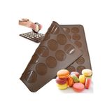 Tahtakale Toptancıları Silikon Makaron Pişirme Matı Kalıbı 42'li Mat