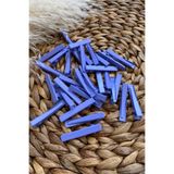 Tahtakaledeyim 10 Adet 4.5 Cm Lila Renkli Pens Toka, Timsah Toka