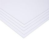 tahtakalehobi 1 mm 70x100 cm Fotoblok (Straforlu Maket Kartonu) Beyaz 5 Adet