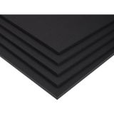 tahtakalehobi 3 mm 50x70 cm Fotoblok (Straforlu Maket Kartonu) Siyah 5 Adet