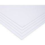 Tahtakalehobi 3 mm 70X100 cm Fotoblok (Straforlu Maket Kartonu) Beyaz 5 Adet - Renkli