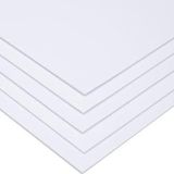 tahtakalehobi 3 mm 70x100 cm Fotoblok (Straforlu Maket Kartonu) Beyaz 5 Adet