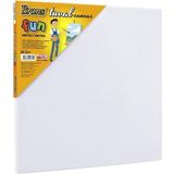 Tahtakalehobi Brons Fun Serisi Tuval 20X20 cm - Renkli