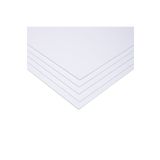 Tahtakalehobi.com 3 mm 70x100 cm Fotoblok (Straforlu Maket Kartonu) Beyaz 5 Adet