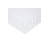 Tahtakalehobi.com 5 mm 70x100 cm Fotoblok (Straforlu Maket Kartonu) Beyaz 5 Adet