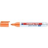 Tahtakalehobi Edding 95 Glass Marker Cam Kalemi Neon Turuncu