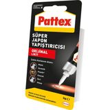 Tahtakalehobi Pattex 3gr Şeffaf Süper Japon Yapıştırıcı Metal, Seramik, Plastik ve Deri İçin Uygun