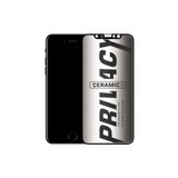 TahTicMer Apple Iphone 13 Mini Hayalet Mat Seramik Kırılmaz Ekran Koruyucu Cam Gizlilik Filtreli Matte