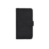 TahTicMer Apple Iphone 14 Kılıf Kumaş Kredi Kartı Para Bölmeli Standlı Exclusive Spor Cüzdan, Siyah
