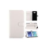 TahTicMer Apple Iphone 6 Plus Kılıf Cüzdan Kredi Kartı Bölmeli Standlı Kartlıklı Deluxe Kapak, Beyaz