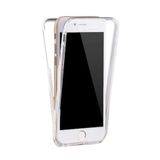 TahTicMer Apple iPhone 8 Plus Kılıf ön Arka Komple Koruma Silikon Fullbody