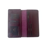 TahTicMer Diga Tüm Telefonlar ile Uyumlu Mıknatıslı Cüzdan Hakiki Deri Kadın Erkek Telefon Bölmeli 10 Kartlık Para Bölmeli 18x10x2 cm (Bordo)