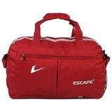 TahTicMer Escape Omuz ve El Askılı Çanta Spor Seyahat Günlük Kullanım Su Geçirmez Unisex Yerli üretim Orta Boy 30x45cm (Kırmızı)