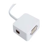 TahTicMer Full Hd Mini Displayport To Hdmi/Vga/Dvi Çevirici Adaptör