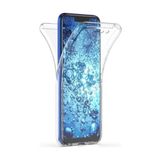 TahTicMer Huawei Honor 20 Yal-l21 Kılıf Ön Arka Komple Koruma Silikon Fullbody Kırılmaz Cama Gerek Kalmaz