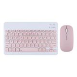 Tahticmer Huawei Matepad Pembe T 10S 10.1 inç Uyumlu Kablosuz Bluetooth Klavye Mouse Set