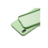 TahTicMer Huawei Y9 Prime 2019 Stk-l21 Uyumlu Kılıf Lansman Silikon Mat Yüzey Içi Kadife Kapak Tpu, Haki